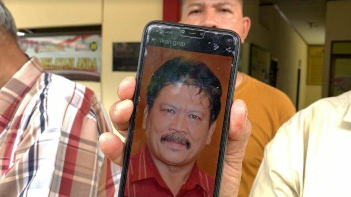 Foto semasa hidup Rusman Maralen Situngkir, sebelum dibunuh istrinya Dr Tiromsi Sitanggang, Kamis (19/9/2024).