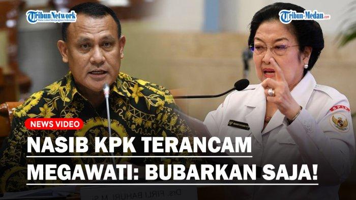 GEGER! Megawati Minta Jokowi Bubarkan KPK hingga Singgung Kinerja: Dia Mejeng-mejeng Doang!