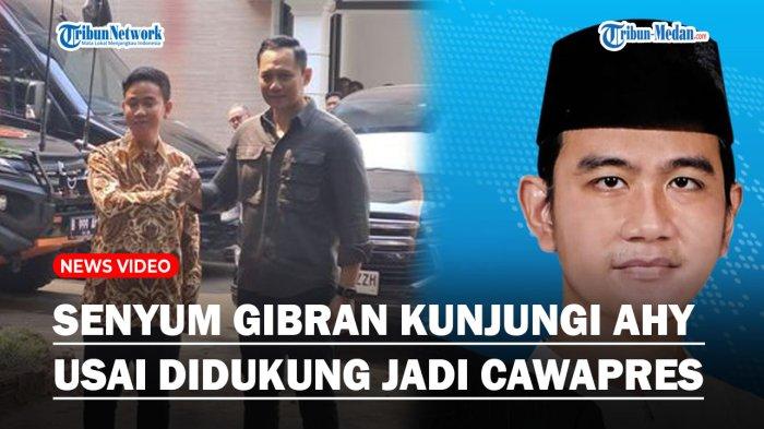 GIBRAN dan AHY Terlihat Mesra, Wali Kota Solo Temui Ketum Demokrat Usai Didukung Jadi Cawapres