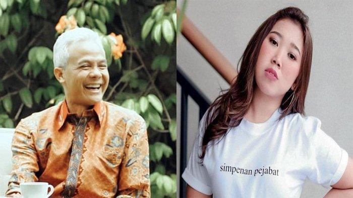 Ganjar Pranowo menjawab pernyataan komedian Kiky Saputri yang disebut mengatur tayangan roasting.