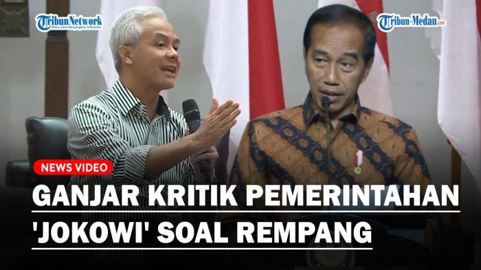 Bacapres dari PDIP Ganjar Pranowo menyinggung konflik agraria yang ada di Pulau Rempang, Batam, saat mengisi Kuliah Kebangsaan FISIP UI, pada Senin (19/9/2023).