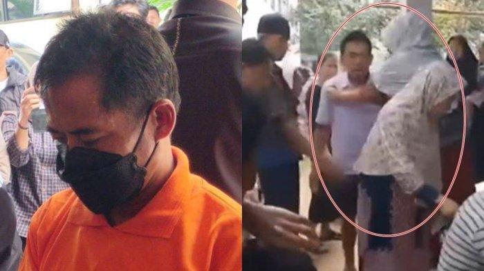 ANIAYA NENEK DI CIANJUR - Terduga pelaku penganiaya seorang wanita lansia di Cianjur, Jawa Barat, diringkus polisi setelah video penganiayaan tersebut viral di media sosial. Asyah mengalami tindak pengeroyokan sejumlah warga setelah mengambil dana pensiun almarhum suaminya di Sukabumi pada Minggu (4/5/2025).