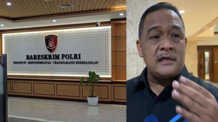Gedung Bareskrim Polri (Kiri) dan Benny Rhamadi (Kanan)