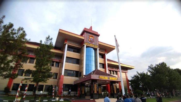 Gedung Kepolisian Daerah Sumatera Utara.