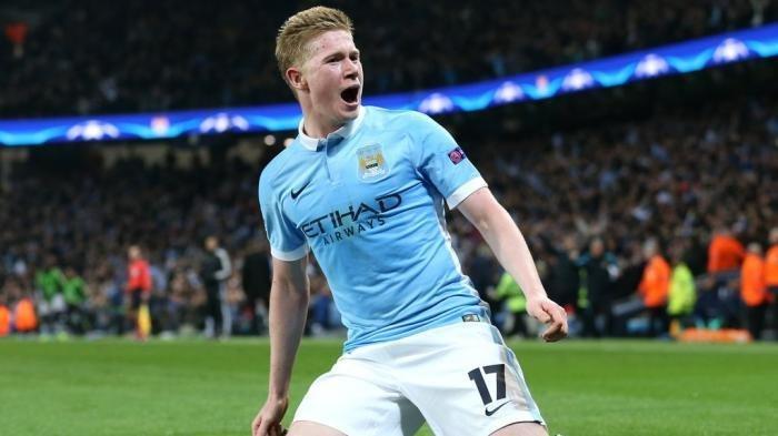 Gelandang Man City Kevin de Bruyne