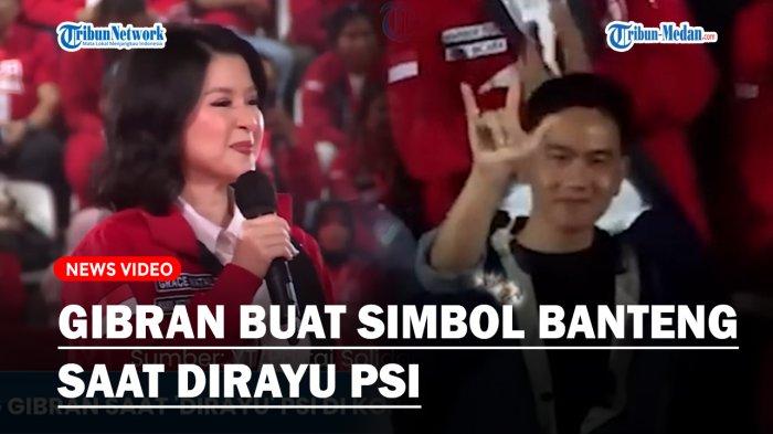 Gibran Langsung Menunjukkan Simbol Banteng saat Dirayu PSI