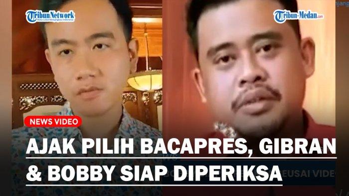 Gibran Rakabuming dan Bobby Nasution
