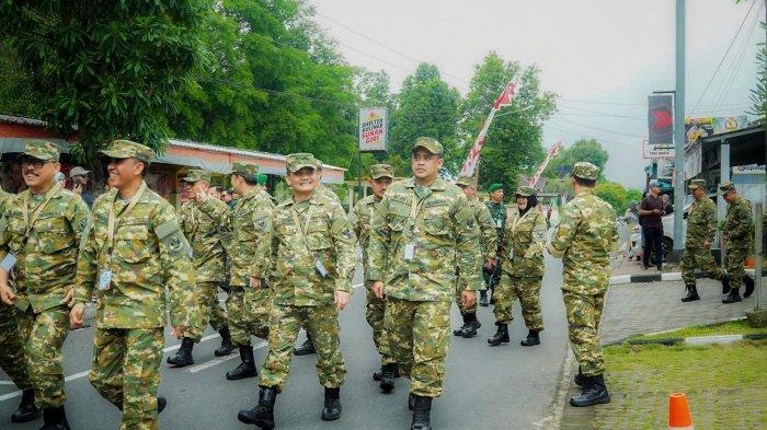 RETRET- Gubernur Sumut Bobby Nasution mengikuti Retret Pembekalan bersama Kepala Daerah se Indonesia di Akademi Militer, Magelang, Jawa Tengah, Jumat (21/2/2025).
