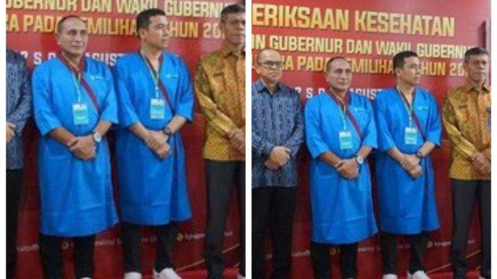 GUYON Edy Rahmayadi Usai Cek Kesehatan: Kata Dokter Masih Cocok Jadi Gubernur, Meski Takut Disuntik. (Istimewa)