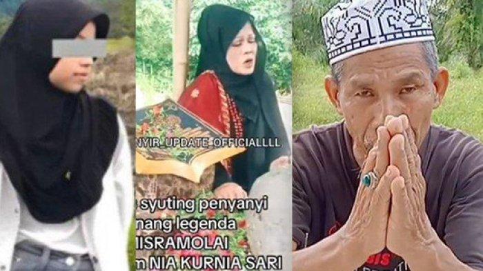 Penyanyi syuting video klip di atas makam Nia Kurnia Sari, setel musik kencang