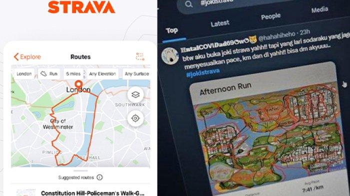 Ilustrasi joki Strava