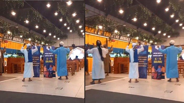 HEBOH Sekelompok Pria Bergamis Zikir di Mie Gacoan Pamekasan, Diduga Sedang Rukyah