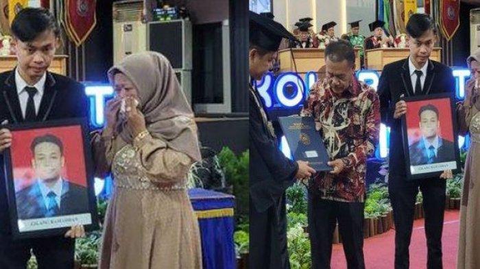 Hadiri wisuda anak