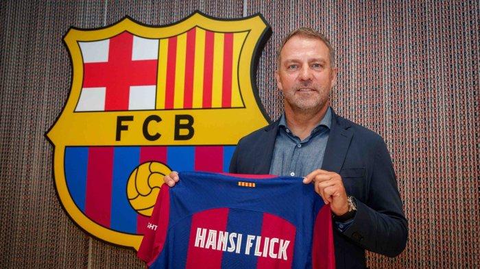 Barcelona resmi menunjuk Hansi Flick sebagai pelatih baru pengganti Xavi Hernandez