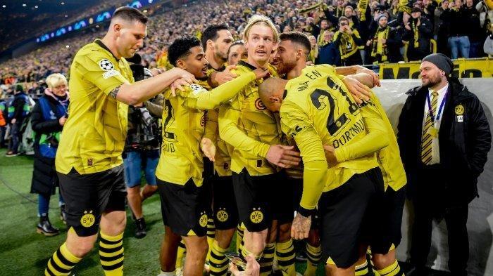  Selebrasi pemain Borussia Dortmund 