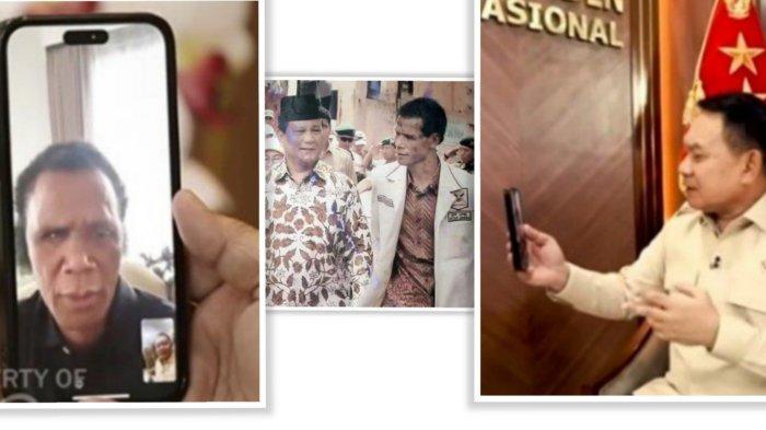Mantan KSAD TNI Jenderal (Purn) TNI Dudung Abdurachman menyampaikan pesan Presiden Prabowo Subianto kepada Hercules. Pesan (teguran) itu disampaikan Dudung kepada Ketua umum Gerakan Rakyat Indonesia Baru (Grib) Jaya itu melalui panggilan video call.