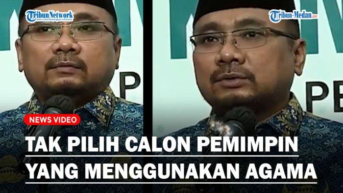 Himbauan Menteri Agama Yaqut Cholil Qoumas soal memilih calon Pemimpin