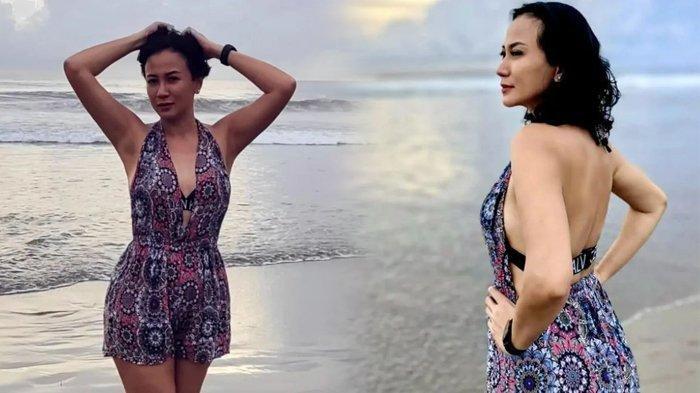 Sosok Ria Probo (46) dikabarkan jalin hubungan asmara dengan Dimas Ahmad (23) yang terpaut usia 23 tahun. Hubungan keduanya pun dijuluki Yuni Shara Jilid 2. (Instagram @riaprobo)