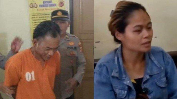 Aji (kiri) pelaku begal di Kota Tasikmalaya berhasil diamankan polisi di Polsek Mangkubumi, Polres Tasikmalaya Kota, Selasa (4/2/2025).