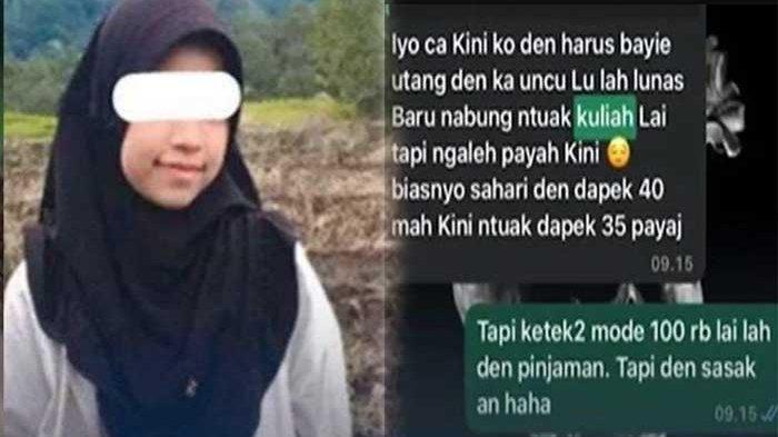 ISI Chat Terakhir Nia Gadis Penjual Gorengan, Curhat ke Teman, Lunasi Utang Pakai Tabungan Kuliah