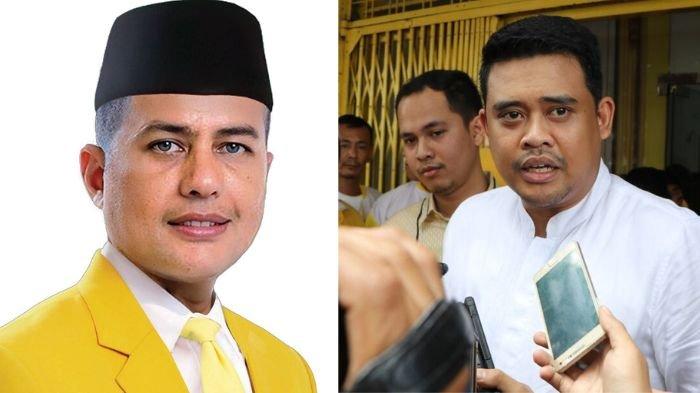 Kolase foto Musa Rajekshah atau Ijeck dan Bobby Nasution
