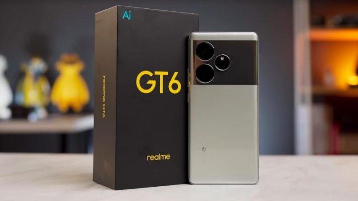 Ilustrasi Realme GT 6.