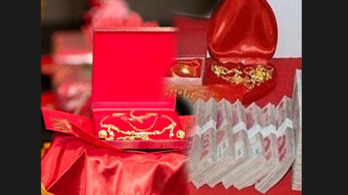 Ilustrasi mahar pernikahan.