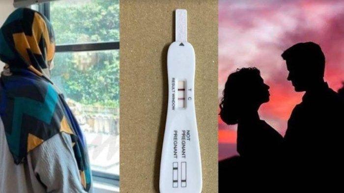 Ilustrasi wanita bernasib pilu hamil saat masa idah