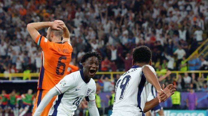 Timnas Inggris menang comeback atas Belanda 2-1 di babak semifinal Euro 2024
