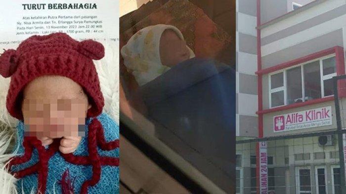 Inilah pembelaan Klinik Alifa Tasikmalaya, Jawa Barat soal bayi prematur meningga setelah foto newborn.