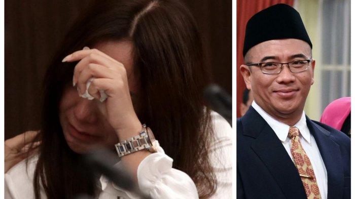 Pengadu yang merupakan oknum anggota PPLN Den Haag, CAT hadir saat sidang pembacaan putusan perkara dugaan pelanggaran Kode Etik Penyelenggara Pemilu (KEPP) di Ruang Sidang DKPP, Jakarta, Rabu (3/7/2024). (TRIBUNNEWS/IRWAN RISMAWAN)