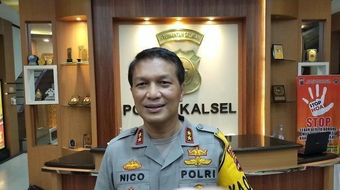 Irjen Nico Afinta saat menjabat sebagai Kapolda Kalsel. 