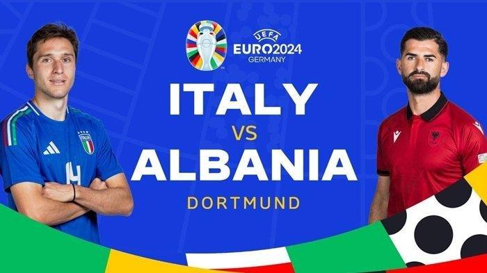 Link Live Streaming Laga Italia vs Albania digelar di Stadion Signal Iduna Park, Minggu (16/6/2024), Pukul 02.00 WIB.