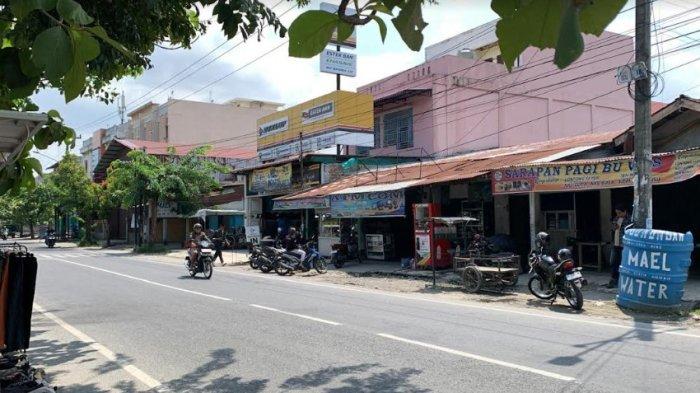Jalan Medan Tenggara, Kecamatan Medan Denai, lokasi yang dijadikan tempat tawuran antar remaja beberapa waktu lalu, Rabu (11/9/2024). TRIBUN-MEDAN/ALFIANSYAH