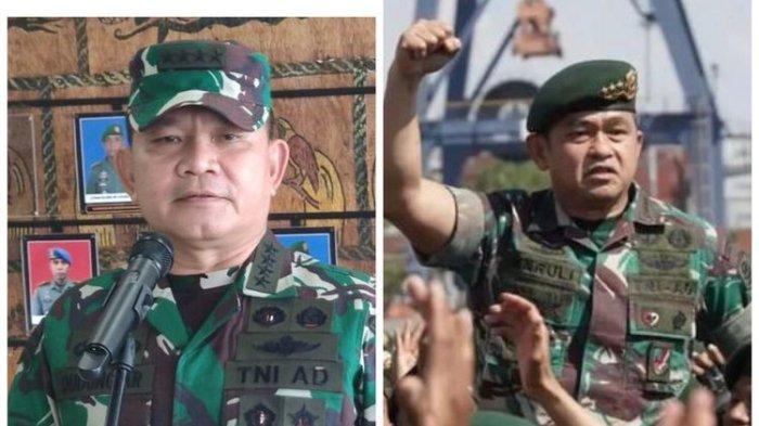 KSAD Jenderal Dudung Abdurachman dan Pangkostrad Letnan Jenderal Maruli Simanjuntak 