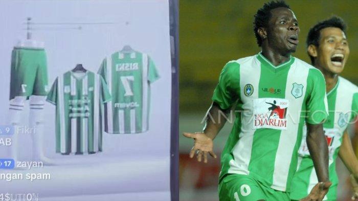 Bocoran jersey PSMS Medan di Liga 2 2024-2025 mirip jersey musim 2007