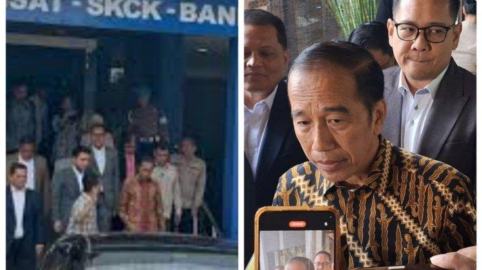 Kesabaran Joko Widodo (Jokowi) telah habis terkait isu ijazahnya yang dituding palsu. Jokowi mendatangi Mapolda Metro Jaya pada Rabu (30/4/2025). Kedatangan Jokowi bersama tim kuasa hukumnya ini diduga untuk melaporkan sejumlah pihak terkait tuduhan ijazah palsu. Roy Suryo Cs Siap Menghadapi Laporan. (Istimewa)