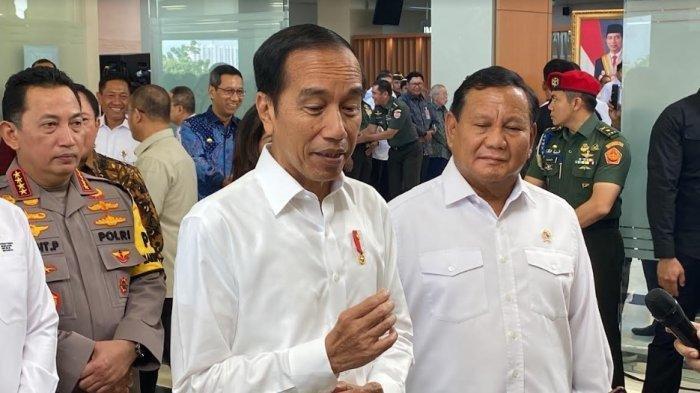 Presiden Jokowi dan Menhan RI Prabowo Subianto