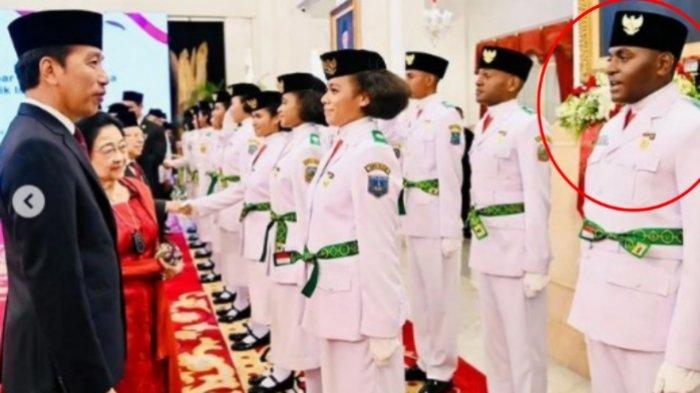 Juan Paulinus Damianus Faya, pemuda asal Kabupaten Asmat yang tempuh perjalanan 5 hari 5 malam untuk ikut seleksi Paskibraka 2023.