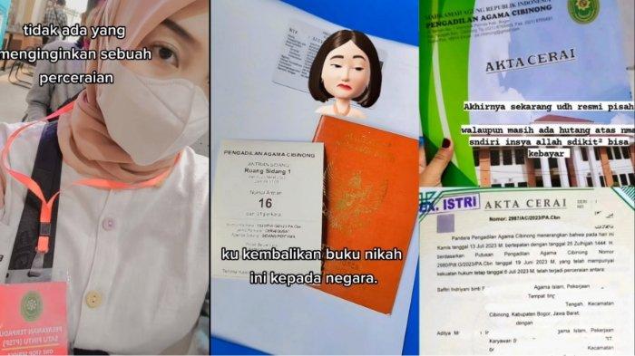 Mama muda bernama Indriyani memilih ceraikan suaminya yang kecanduan slot.