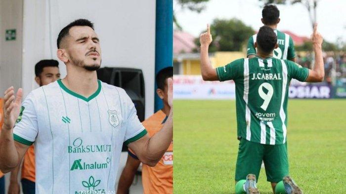 Juninho Cabral, striker PSMS Medan