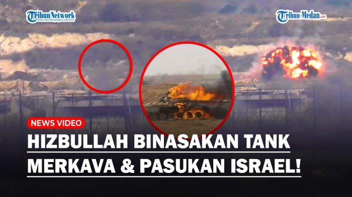 KEMARAHAN Hizbullah Binasakan Tank Merkava Israel Hingga Tewaskan Pasukan Zionis!