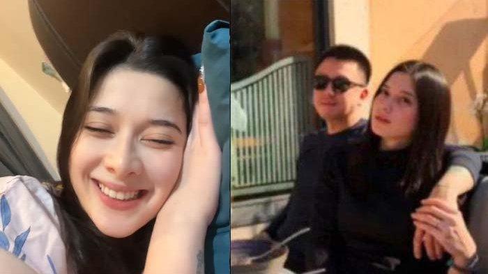 KETAKUTAN JADI NYATA: Video lama Iris Wullur yang direkam pada 2 Februari 2023 kembali viral (kiri) dan kebersamaaan Iris dan suaminya (kanan). Ketakutan suami Iris Wullur bak jadi kenyataan.