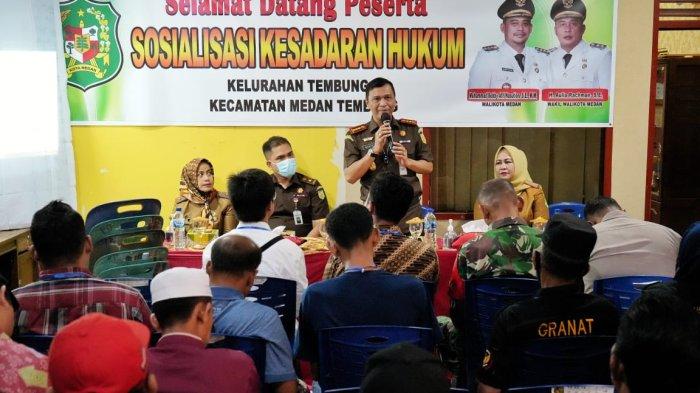 Kecamatan Medan Tembung Gelar Sosialisasi Hukum, Kajari Medan Wahyu