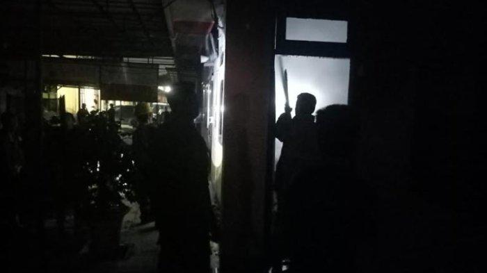 Situasi terkini setelah Polresta Deliserdang mengalami Kebakaran, Rabu (14/8/2024) malam.