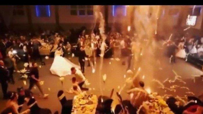 Kebakaran di Pesta Pernikahan di Irak