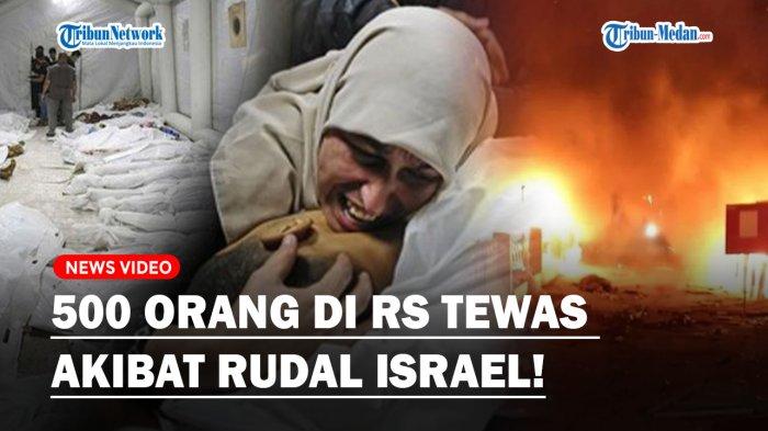 Kekejaman Israel semakin terlihat, mereka menyerang rumah sakit yang dipenuhi pasien dengan rudal.