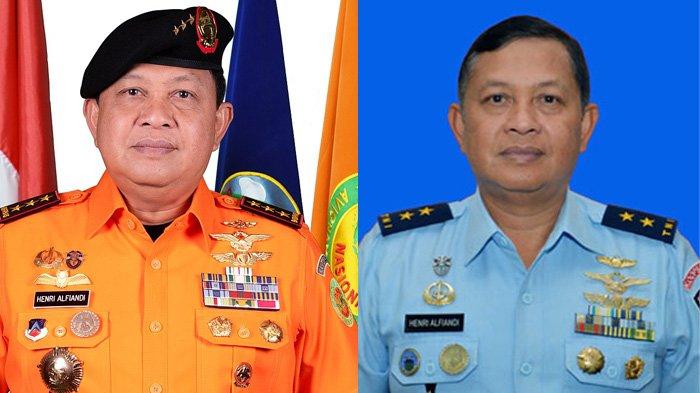 TERSANGKA DI KPK: Kepala Badan Nasional Pencarian dan Pertolongan (Basarnas) Marsekal Madya TNI (Purn.) Henri Alfiandi ditetapkan sebagai tersangka oleh Komisi Pemberantasan Korupsi (KPK) atas kasus dugaan suap pengadaan alat deteksi korban reruntuhan, Rabu (26/7/2023). (HO)