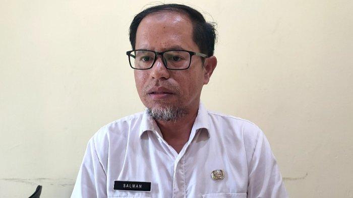 Kepala Cabang Dinas Pendidikan Cabang Wilayah IV Salman, saat ditemui di kantornya, di Jalan Mariam Ginting, Kabanjahe, Rabu (17/1/2024).