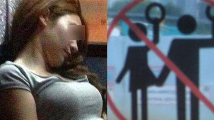 Ketiduran di Kereta, Gadis Ini Kaget Ada Bekas Cairah Putih di Celana, Kaget saat Lihat CCTV